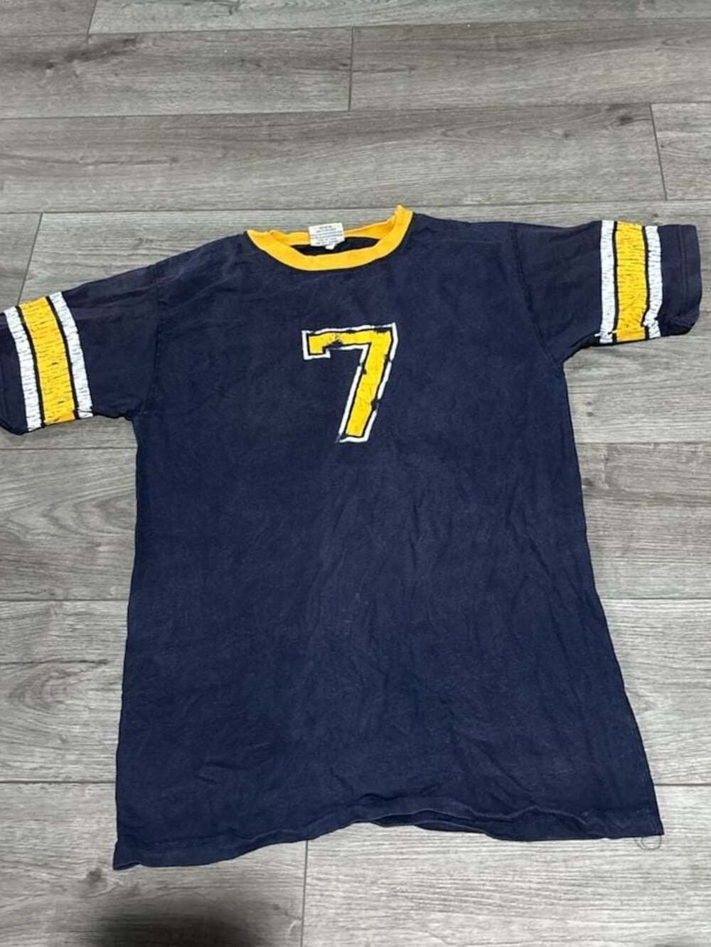 Steve & Barry's University Sportswear Michigan Wolverines #7 Football T-Shirt